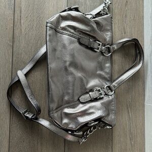 Michael Kors Metallic Silver Women's Bag